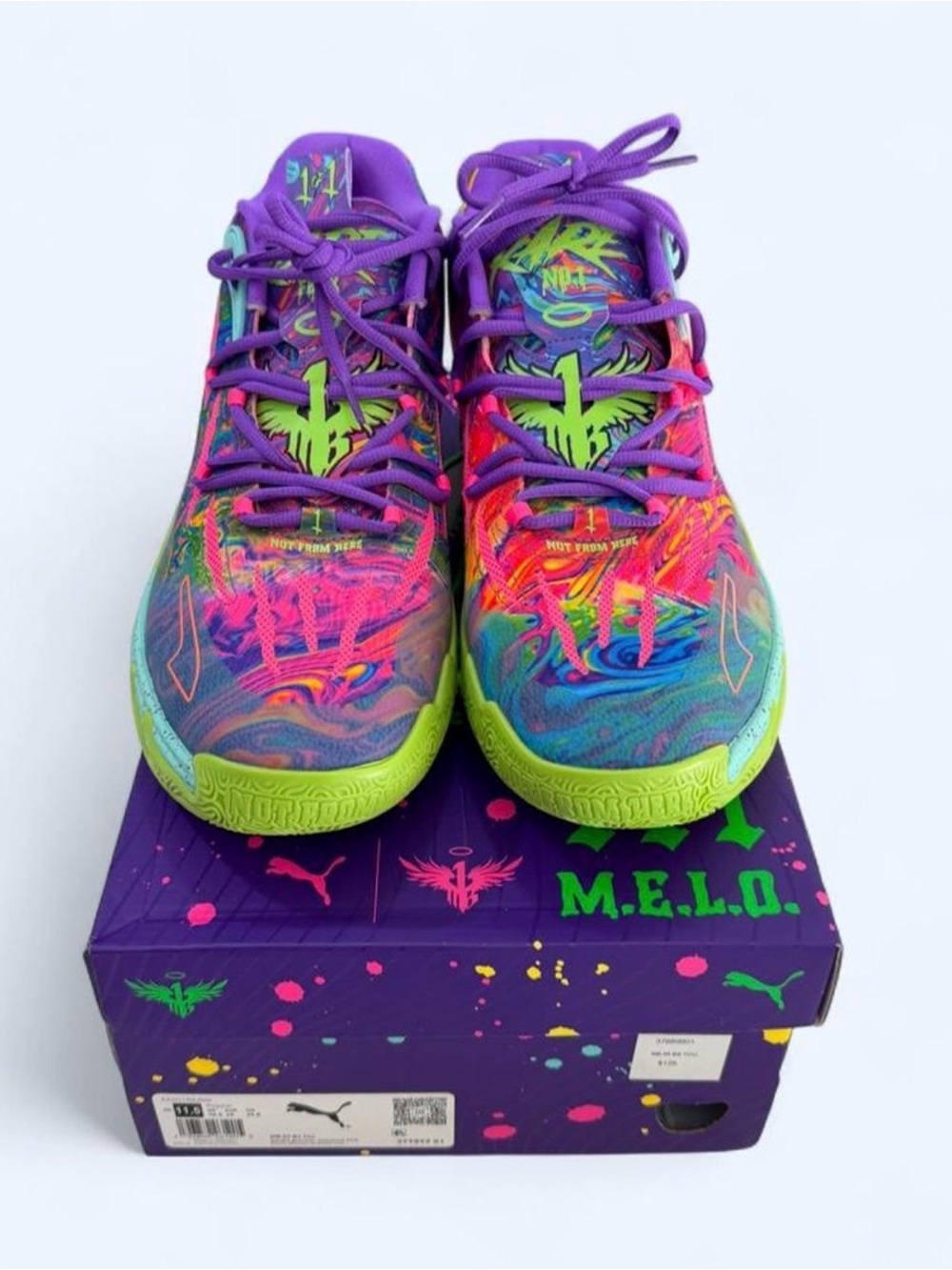 Puma LaMelo Ball MB.03 'Be You' basketball sneakers. Sz. 11.5 Adults.